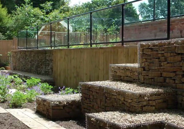 конструкции из габионов