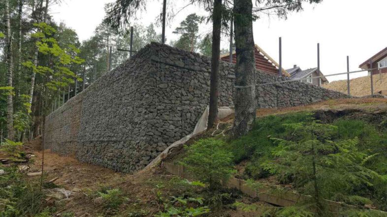 Габион для забора