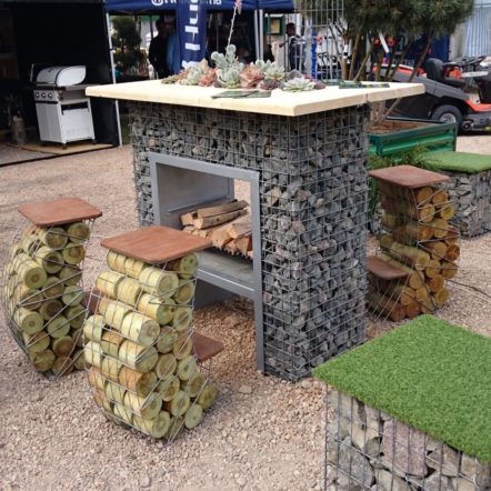 декоративные габионы