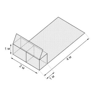 Габионы с армирующей панелью