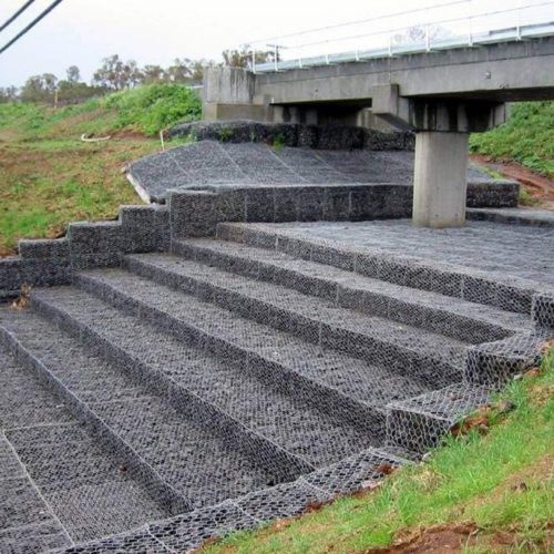 Фото габионов - работы компании ТопГабион