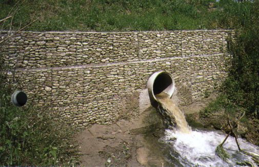Габионы в водопропускных сооружениях и водотоках