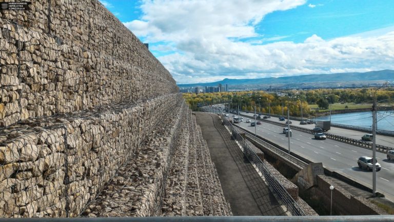 габионы для дамбы