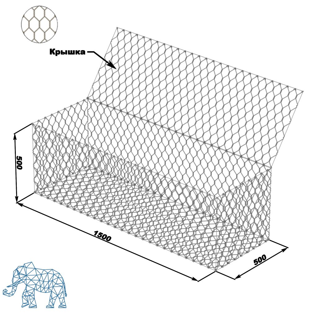 Габионы коробчатые по ценам производителя в СПб