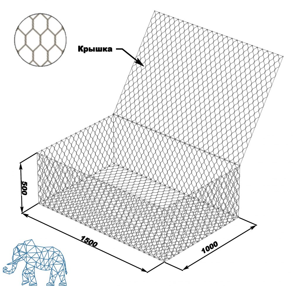 Габионы коробчатые по ценам производителя в СПб