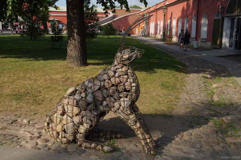 Зайцы-габионы