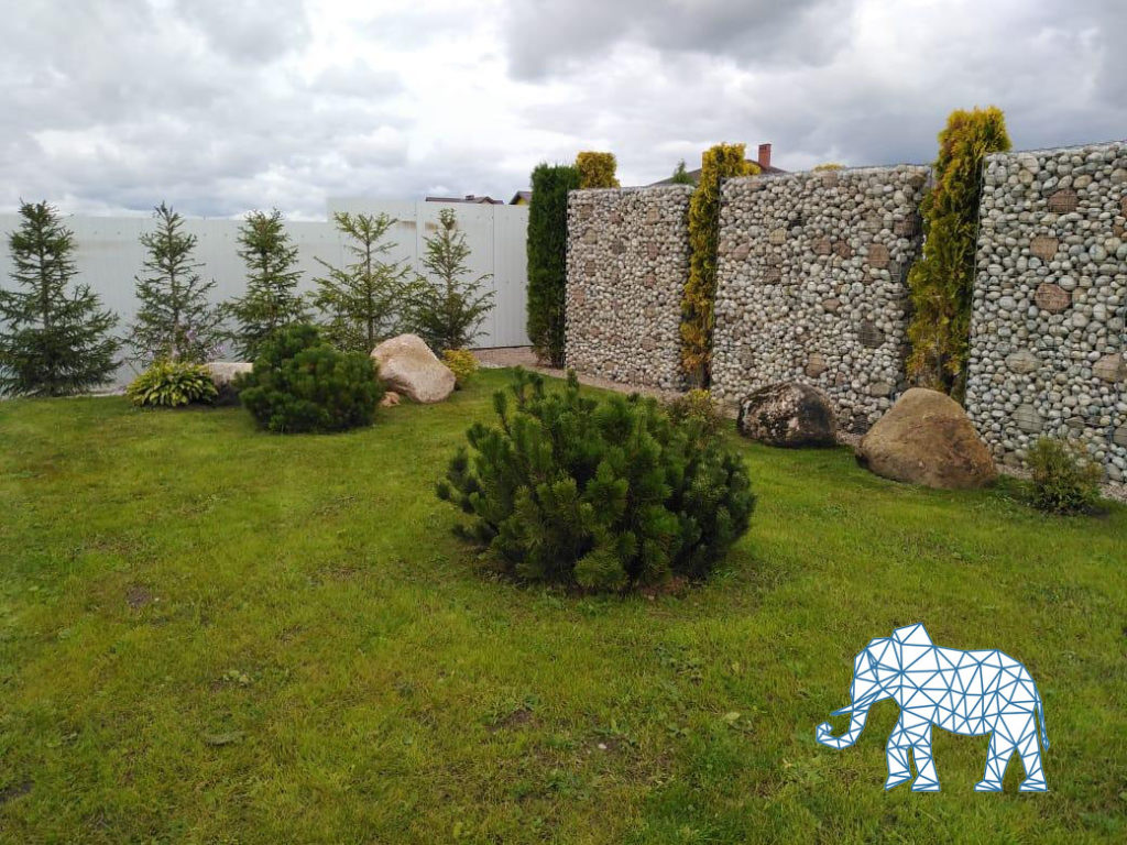 Габионы Пергоны для забора - Изготовление и продажа габионов