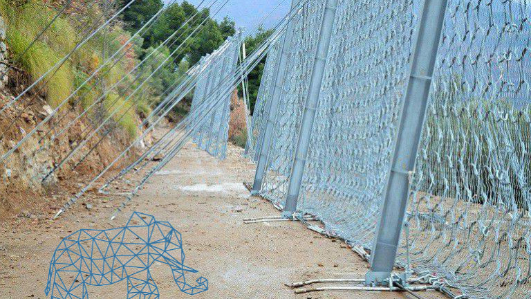 Камнеулавливающие барьеры