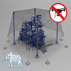 Сетка от БПЛА